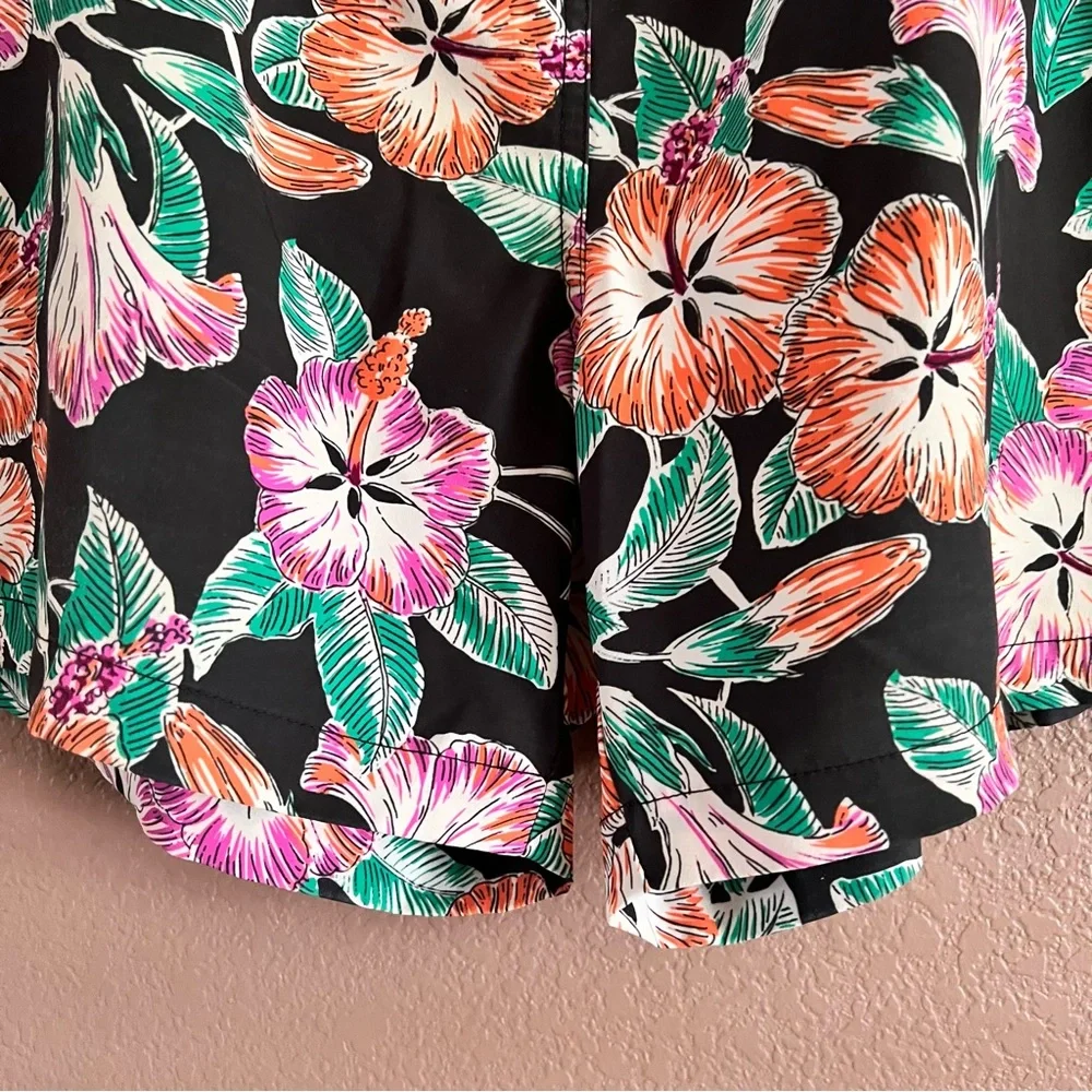 Chubbies Pollen Farrells Floral Print Swim Shorts Size Medium